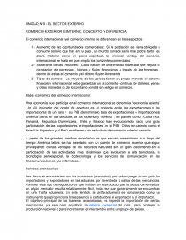 COMERCIO EXTERIOR E INTERNO: CONCEPTO Y DIFERENCIA. Página 1