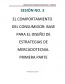 TEMA COMPORTAMIENTO DEL CONSUMIDOR