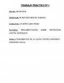 LA gran Reglamentacio de lucha contra incendios