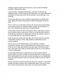 ¿Qué es el amor?Muchas veces el amor es mal entendido, mal correspondido y mal practicado. Página 1