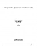 INFORME DE LABORATORIO DE BIOLOGÍA (BÚSQUEDA DE INFORMACIÓN CIENTÍFICA Y MÉTODO CIENTÍFICO. & DETERMINACIÓN DE LA VARIANZA DE HOJAS DE UNA MISMA ESPECIE).