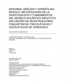 Resumen de un Analisis del modulo cippsv