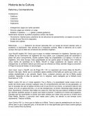 Historia de la Cultura - Reforma y Contrarreforma
