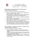 PERFIL DE UN ADMINISTRADOR DE EMPRESAS