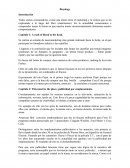 Compradicción Resumen de los capitulos 1 - 10