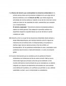 Segundo parcial de derecho y aislacionista ambiental