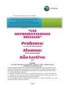 LAS REPRESENTACIONES SOCIALES