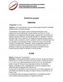 Monografia de salud mental. Dinámica grupal