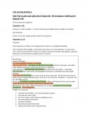 Test de lectura en inglés