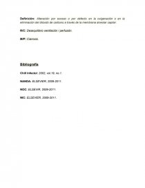 Proceso de Enfermería Aplicado a Paciente con Neumopatía (posteriormente finado). Página 11