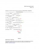 Cuestionario sobre Present Perfect o Simple Past