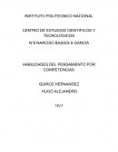 HABILIDADES DEL PENSAMIENTO POR COMPETENCIAS
