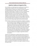 Latinoamerica en la guerra fria