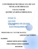 EQUILIBRIO EN CELDAS ELECTROQUIMICAS