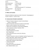 MODELO: INFORME PSICOPEDAGÓGICO