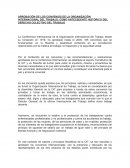 APROBACIÓN DE LOS CONVENIOS DE LA ORGANIZACIÒN INTERNACIONAL DEL TRABAJO