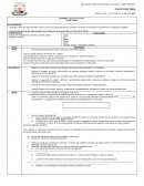 Planeacion. Interpreta y aplica las Leyes de Newton como un conjunto de reglas