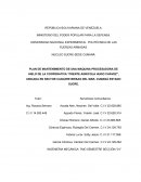 PROYECTO: PLAN DE MANTENIMIENTO DE UNA MAQUINA PROCESADORA DE HIELO