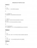 PROBLEMAS: TEORÍA DE COLAS