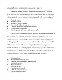 TÉCNICAS AUXILIARES EN RELACIONES PÚBLICAS. Página 1
