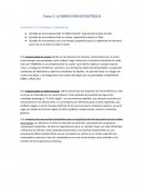 Taller: La direccion estrategica, estrategias competitivas