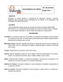 Procedimientos de CINELANDIA MULTIPLEX S.A.S.