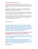 Conceptos formales de las base de datos