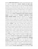 Constitución de panadería y charcutería "La Espiga Dorada C.A.”