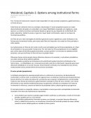 Tres formas de instituciones mayores