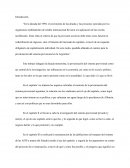 En la década del 1990, el crecimiento de las deudas y las presiones ejercidas por los organismos multilaterales