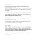 Factores económicos del sector agropecuario