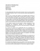 ANÁLISIS DEL PROBLEMA ÉTICO