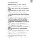 CARACTERIZACION DE LA FILOSOFIA Y LA ETICA