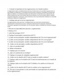 Comente la importancia de las organizaciones en el mundo moderno.