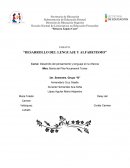 Desarrollo del lenguaje y alfabetismo