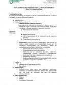 GUÍA GENERAL DEL PROCESO PARA LA REALIZACIÓN DE LA PRÁCTICA PROFESIONAL