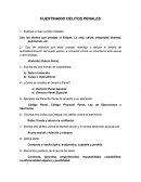 CUESTINARIO DELITOS PENALES