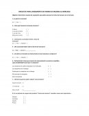 ENCUESTA PARA LANZAMIENTO DE HARINA DE MAZANA AL MERCADO