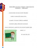 ENSAYO REFLEXIVO: ¿QUÉ TIPO DE DOCENTE QUIERO SER?