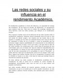 Las redes sociales y su influencia en el rendimiento académico