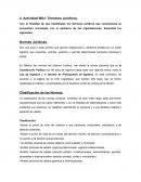 Terminos Juridicos y las normas