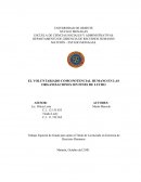 EL VOLUNTARIADO COMO POTENCIAL HUMANO EN LAS ORGANIZACIONES SIN FINES DE LUCRO