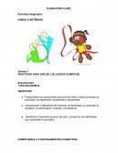 PRACTICAR CADA UNO DE LOS JUEGOS OLÍMPICOS.