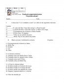 Prueba de comprensión lectora “Gran lobo salvaje”