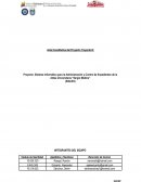 Acta Constitutiva del Proyecto Trayecto III