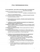 CUESTIONARIO DE ETICA Y RESPONSABILIDAD SOCIAL