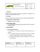 PROCEDIMIENTO PARA EVALUAR CLIENTES