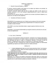 DERECHO COMERCIAL TRABAJO. Página 1