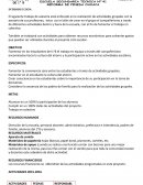 ROYECTO DE ASESORIA DE 1° B