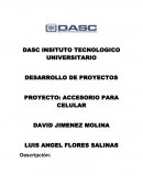 Desarrollo de productos. ACCESORIO PARA CELULAR